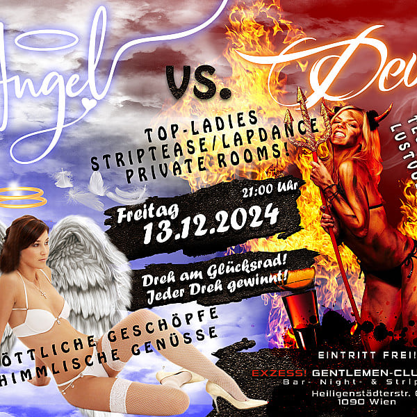 ANGEL vs. DEVIL - Freitag, 13.12.2024 Card Image